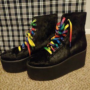 Dolls Kill Platform Boots